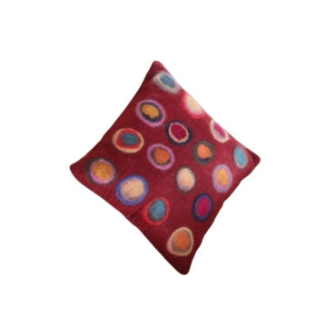 Abstract Cushion  – Handmade 100% New Zealand Wool Cushion Cover