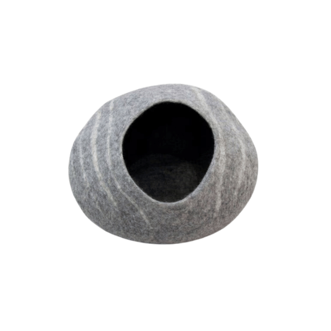 Cat House with Stone Theme Design – 100% NZ Wool - Image 4