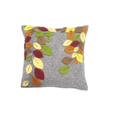 Autumn Branches   – Handmade 100% New Zealand Wool Cushion Cover