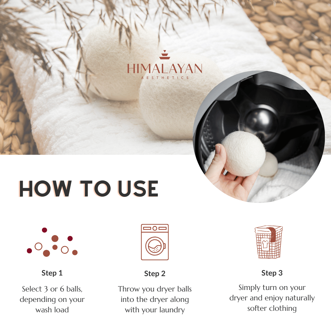 Eco-Friendly Felt Laundry Dry Balls - Image 2